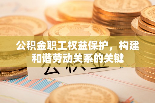 大涌公积金职工权益保护，构建和谐劳动关系的关键