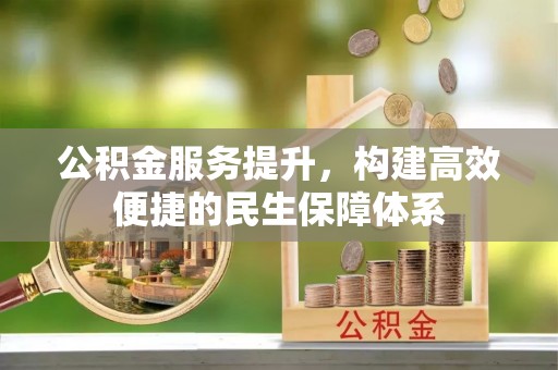 大涌公积金服务提升，构建高效便捷的民生保障体系